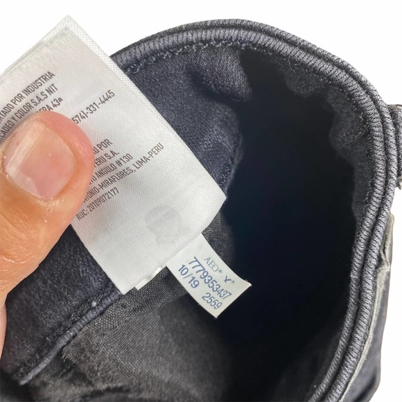 American eagle Black skinny jeans sz 6 short - Picture 10 of 10